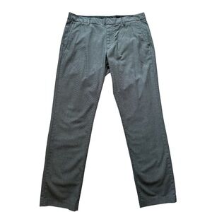 Bonobos Men's Black and White Tuesday Pants 34x32 Slim Fit